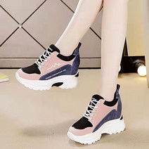 FANSYLI 여성 키높이 운동화 학생 스니커즈 7F