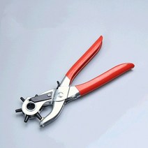 가죽 구멍 펀치 도구 다기능 일반 탄소강 벨트 펀처, [02] 2