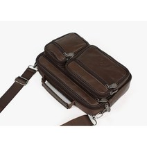 가죽 미니 크로스백 남성 가방 25x18 50대 아빠선물