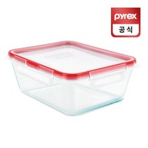 코렐 파이렉스 사각 프레쉬락 4면 밀폐용기 1.9L, 없음