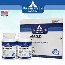 파마텍 칼맥디 / 구연산 칼슘플러스 마그네슘 아연 비타민D / 60정 X 2통, 2개
