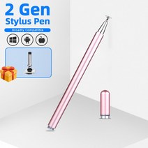 fonken stylus pen for tablet 정전식 펜 터치 스크린 펜 스마트폰 그리기 펜 with conduction touch sucker surface pen, 핑크 스타일러스 펜, 협력사