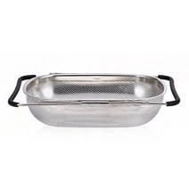 스텐 사각 채반 싱크대 걸이 과일 야채 건조 트레이 _ 30690EA, 본상품선택