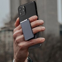 HANDL 핸드폰 핑거 스트랩 그립 스마트 톡 5종 [Designed by NewYork 스마트폰 휴대폰 손잡이 팝], 없음, 솔리드 화이트