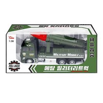 메탈 밀리터리 트럭 미사일 장착