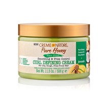 Creme of Nature의 아보카도 헤어 크림 곱슬머리용 컬 허니 및 컬렉션 133.2g(4.7온스) 333107