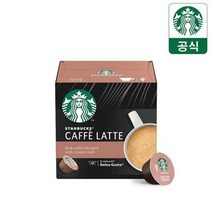 [공식] 스타벅스 카페 라테 by 네스카페 돌체구스토, 195ml, 3세트
