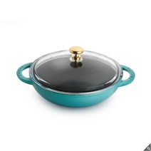 차세르 무쇠 주물 미니 웍 18cm 코스트코, 보라보라(민트), 1개