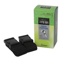 강의 수업 자세 다리 무릎 고정형 벨트 다리고정밴드 자세교정기 다리꼬기방지 체형교정밴드 체형교정기, 1개