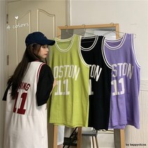 유니폰 민소매 티셔츠 농구 조끼