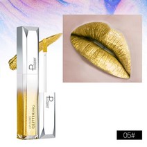 립글로즈 립틴트 립밤 립라이너 잘 지워지지 않는 착색 타투 립스틱 틴트 푸다이에 다이아몬드 펄 립글로스 굿 텍스처 글레이즈 롱래스팅 워터프루프 립 샤인 메탈릭 립글로스 메이크업, 5