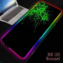 led 가정용 테블릿 그림패드 페인팅 그림 웹툰 태블릿 글씨 대형 RGB 마우스 패드 X, 05 RGB 1_11 400x900x3mm