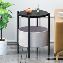 골드 대리석 이케아 커먼 티 테이블 김종국 쇼파테이블 땅콩 수입 베란다, F2-블랙상판