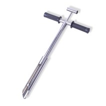 토양 샘플러 땅 시료 채취기 식물 뿌리 흙 성분 추출, 직경 0.5m 38mm 원형(불도저 포함)