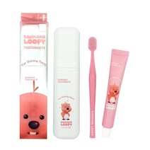 뽀로로 잔망루피 칫솔 치약세트, 1세트, 50g