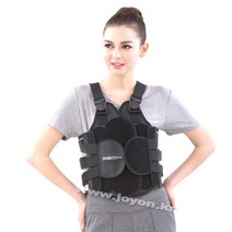 레디스 허리보호대 지지대 보조기 TLSO 허리 척추 보호대 R-203 SS여성용(등높이44cm)26~29인치