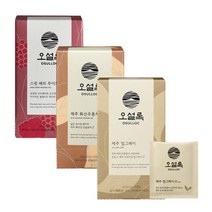 오설록 티백 3종세트(루이보스/얼그레이/화산우롱차)