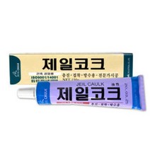 INVEN* 제일코크 (구 토끼코크) 150g ( 백색 흑색 회색 ) 다용도 본드 방수 충진 접착 욕실 전문가 시공 코킹 접착제 @안전2중포장@, 제일코크-백색