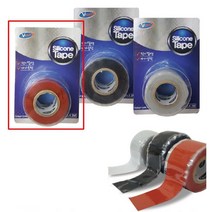 기름 물 겨울 강력접착 자기융착 실리콘테이프 적색 보수 호스