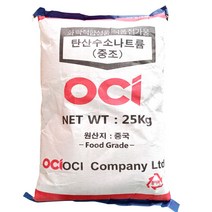 OCI 탄산수소나트륨 중조 25kg, 1개