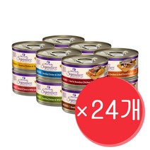 웰니스코어 시그니쳐셀렉트 슈레드 청키 플레이크 고양이주식 습식사료 79g 24개세트, 셀렉트슈레드 닭고기와닭간 79g×24개