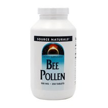 소스내추럴스 비 폴렌 500 mg 250 타블렛, 2병, 250정