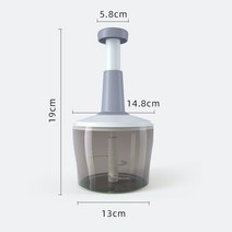 주방 다기능 프레스 유형 전기 고기 분쇄기 스테인레스 스틸 고기 다진 마늘 야채 커터 주방 도구, 스페인, as shown