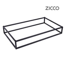 ZICCO 지코 멜라민 브라운 우드 느낌 플레이팅 트레이 스탠드 초밥 스시 홈 카페 베이커리 진열 치즈보드 식기, 1개, 11)낮은 직사각 스탠드 대형 1호