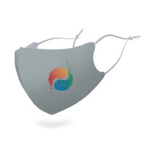 태극기 독도 디자인 회색 밴드 마스크, 02.도트태극_gray, M, 1개