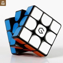 Youpin-Giiker M3 마그네틱 큐브 3x3x3 비비드 컬러 스퀘어 매직 큐브 과학 교육 작업 giiker 앱 키즈 선, 01 cube