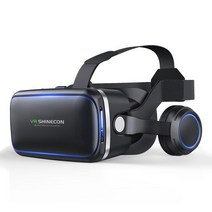 VR게임기 VR기기 VR추천가죽 VR 헬멧 3D 안경 가상 현실 헤드셋 스마트폰 고글 쌍안경을 통한 고품질 비, 한개옵션0