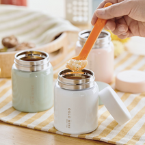 오슬로 스텐 아기 이유식 보온 죽통 밥통 이유식통 보온통 220ml 280ml, 핑크