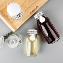 츠바메 셀러메이트 밀폐 유리병, 500ml 클립형[3408], 500ml, 1개