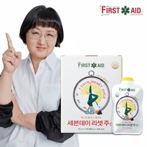 퍼스트플러스에이드 세븐데이 리셋주스 파인애플맛 1박스 (70g x 14포), 단품, 단품