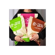 순 감자과자 양파맛 3봉/국내생산/비건스낵/대용량과자
