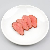업그레이드리얼 슬라이스 훈제 오리고기 모형 6.1cm 4개 세트 음식모형 데코 식당인테리어 정육
