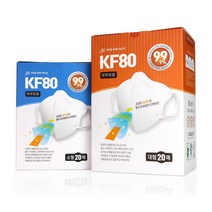 3Q마스크 KF94 KF80 20매 새부리형 대형 소형 비말차단 개별포장, 3Q KF80플러스 대형(개별포장20매)