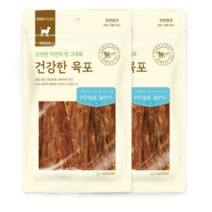 굿데이 반려견용 건강한 육포, 오리가슴살소프트스틱 맛, 2개