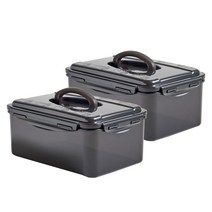 이지앤프리 담은 김치통 직사각 김치냉장고용기 4.7L 1+1, 담은 김치통  4.7L 1+1