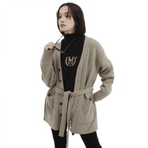 하이투 HYII 미드랭스 울니트 가디건 베이지 남녀공용