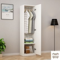 키큰옷장 틈새옷장 키큰장 코너장 작은방옷장 롱 붙박이거울 일룸옷장 싱글장롱, 단문, 복장을 갖추다, 45*45*180 색상 메모