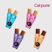 캣퓨어 미니스틱 4종 택1 7g, 선택완료, 캣퓨어 미니스틱(참치/흰살생선) 7g
