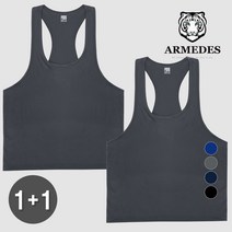 아르메데스 남성용 슈퍼드라이 쿨 머슬나시 2p AR-112