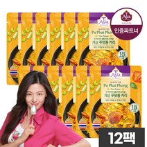 티아시아 [티아시아]게살 푸팟퐁 커리 170gx12개 /전자레인지용 카레, 단품없음