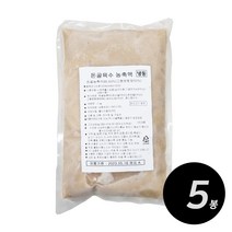 대상 돈골육수 농축액 1kg(냉동), 5개, 1kg