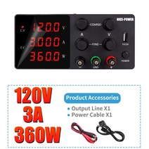 usb lab 스위칭 dc 전원 공급 장치 4digits 충전 30v 10a 5a 조정 가능한 전원 전압 전류 레귤레이터 60v 120v, 협력사, SPS-W1203 120V3A, 교류 220V