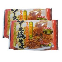 멘노스나오시 카리노재팬 소스야끼소바 생면 2인분 320g, 3개
