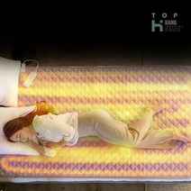 탑 한일 탄소매트 카본매트 온열 전기매트 원적외선 전자파없는 전기장판 지능형 온도유지, 더블, 베이지