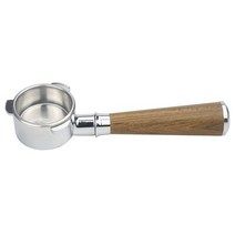 바닥 없는 커피 포타필터 54mm 브레빌 870/878/880 필터 바구니 교체 에스프레소 머신 액세서리 바리스타 도구, 15 with a Filter Basket