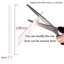 미니 가습기 8x200mm9x200mm10x200mm는 1l2l3000ml 대형 에 수, 8mmx128mm, 30개